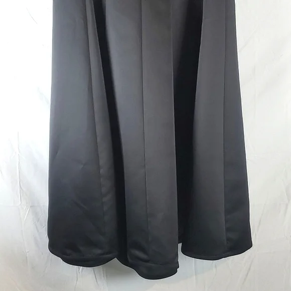 NWT Tadashi Shoji Tadashi Collection Black Floor Length Formal Maxi Skirt - Picture 3 of 10